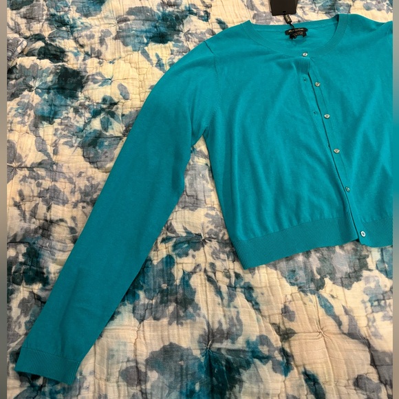 Massimo Dutti silk cotton cardigan - Picture 5 of 16